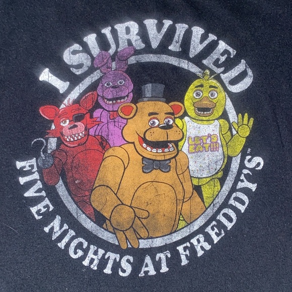 Kids extra small Five Nights at Freddy’s t-shirt - Picture 3 of 3